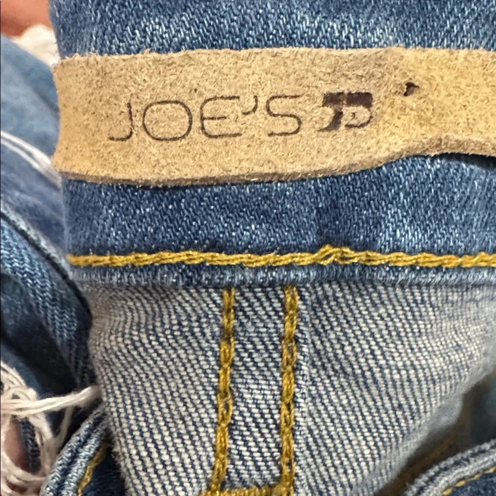 Joe's Jeans Distressed Skinny Blue Jeans